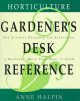 Go to record Horticulture gardener's desk reference